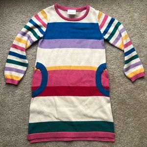 Hanna Andersson Sweater Dress 110 (4-6) - NWOT